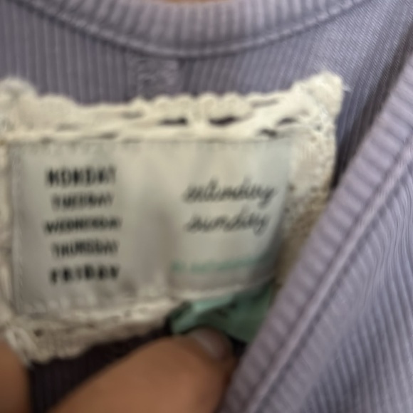 Anthropologie Saturday Sunday Thorpe Jumpsuit Lavender (19) - Picture 8 of 8